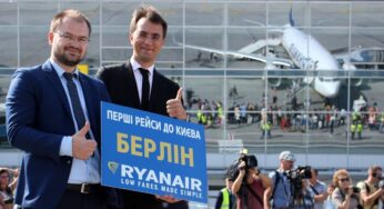 Ryanair launches new four times weekly Kyiv Boryspil service to/from Berlin Schönefeld