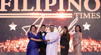 Emirates wins “Preferred Airline of the Year by Filipinos” at The Filipino Times Awards 2018