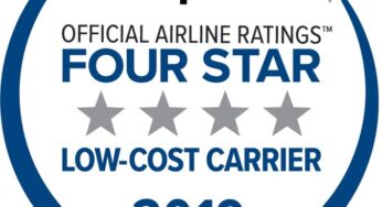 Norwegian named a Four-Star Low-Cost Airline by The Airline Passenger Experience