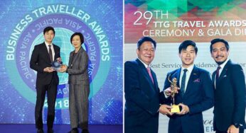 Oakwood Premier OUE Singapore honored as the Best Serviced Residence at the 2018 Business Traveller Asia-Pacific Awards and at the 29th Annual TTG Travel Awards 2018