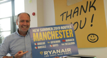 Ryanair launches its biggest ever Manchester summer 2019 schedule