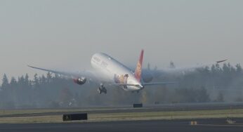 Boeing delivers the first super-efficient 787-9 Dreamliner for Shanghai-based Juneyao Airlines