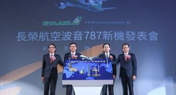 EVA Air celebrates the delivery of its first Boeing 787-9 Dreamliner