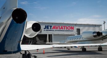 Jet Aviation successfully performed two simultaneous 192-month C-Checks on Gulfstream GVs in Dubai