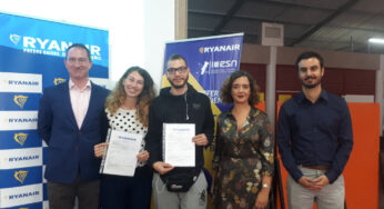 Ryanair celebrated 200,000 bookings by Erasmus Student Network members