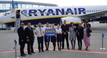 Ryanair inaugurates three times weekly Lviv, Ukraine flights to/from Krakow, Poland