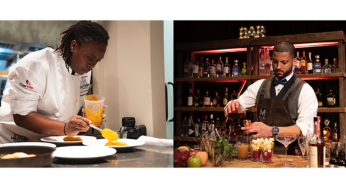 Marriott International’s culinary and beverage competition Masters of the Craft winners: Sherene Hutchinson and Jonathan Martin Miller