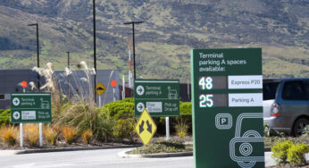 Queenstown Airport enhances visitor experience with new wayfinding signage system