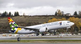 Boeing delivers the first 737 MAX 8 for Cayman Airways