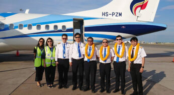 Bangkok Airways expands its fleet with a brand-new ATR 72-600 aircraft