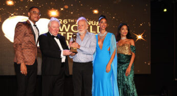 Chris Blackwell honoured with A “Lifetime Achievement Award” at the WTA Caribbean & North America Gala Ceremony 2019