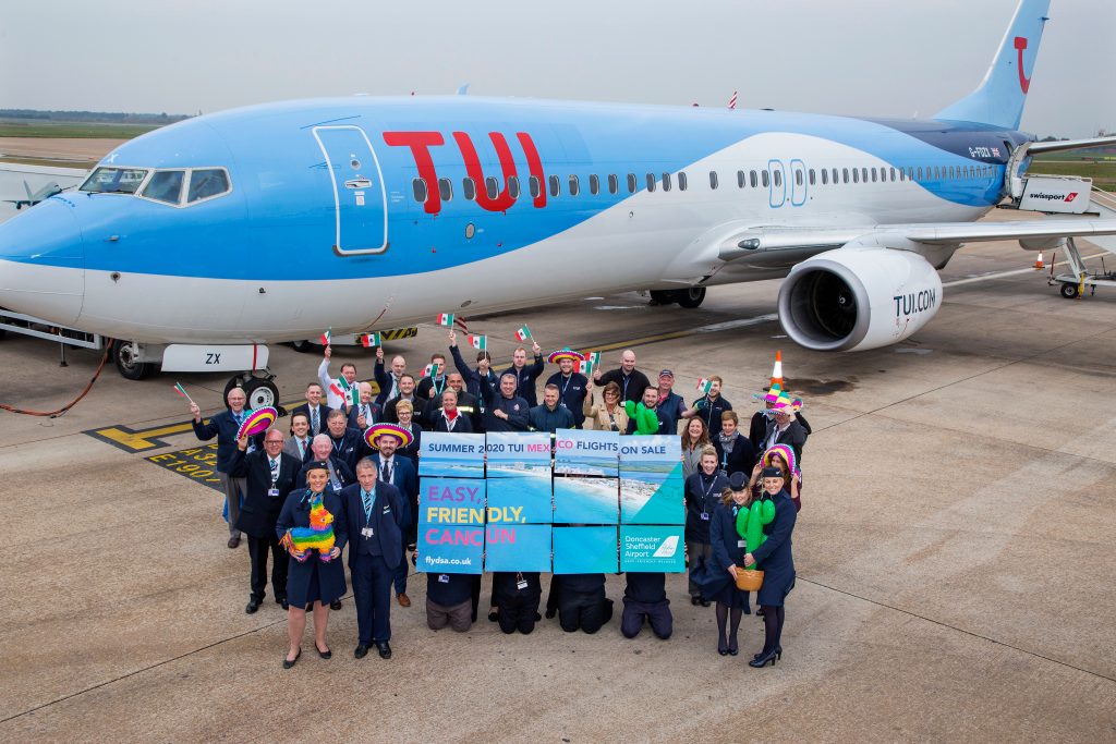 tui cruises from doncaster airport