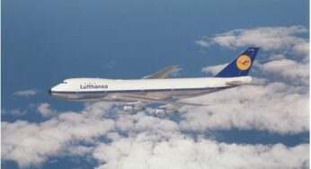 Lufthansa celebrates the 50th birthday of Boeing 747-100 Jumbo Jet