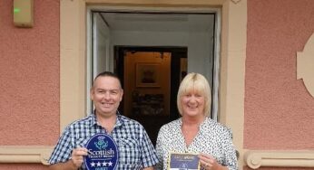 VisitScotland awards Four Star Gold award to Glentower Lower Observatory guest house