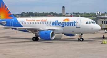 Allegiant launches new nonstop service to Charleston from Columbus, Ohio beginning June 7, 2019