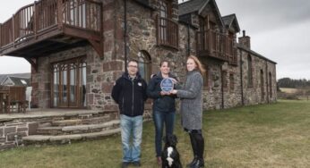 Newton Steading, a luxurious self-catering accommodation in Angus secures a five-star rating from VisitScotland