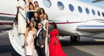 Qatar Airways celebrates Doha Jewellery and Watches Exhibition with a fashion show on board its state-of-the-art G650 private jet