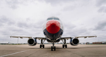 British Airways unveiled Red Nosed plane for Comic Relief