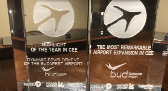 Budapest Airport receives two awards at CEESAR Aviation Awards in Poznań, Poland