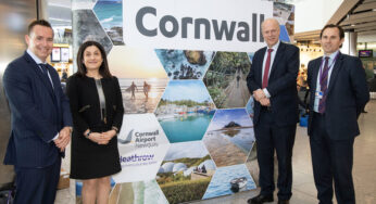 Heathrow welcomed Flybe’s new route from Cornwall Airport Newquay