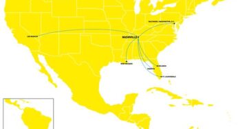 Spirit Airlines launches nonstop service from Nashville International Airport to Baltimore/Washington, Fort Lauderdale, New Orleans, Las Vegas and Orlando