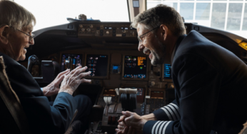 96-year-old WWII veteran helps British Airways celebrate their 100th birthday