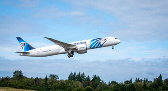 New Boeing 787 Dreamliner for EGYPTAIR Flies Home on Sustainable Aviation Fuel