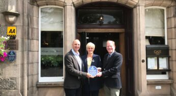 The Grant Arms Hotel achieved its Four Star Quality Assurance from VisitScotland