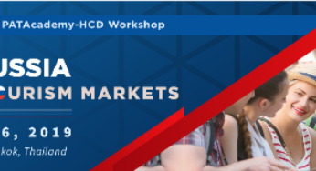 The 13th PATAcademy-HCD workshop: ‘China and Russia Outbound Tourism Markets’ to take place on November 25-26 in Bangkok, Thailand