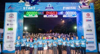 Bangkok Airways hosts its fifth running program at Chiang Rai City Hall, Chiang Rai