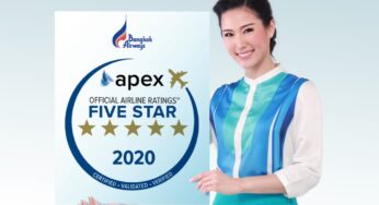 Bangkok Airways named 2020 Five Star Major Airline by the Airline Passenger Experience Association