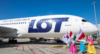 Budapest Airport welcomed inaugural LOT Polish Airlines service to Seoul