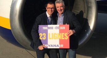 Ryanair celebrates the opening of its new Toulouse base and the launch of its new summer 2020 schedule