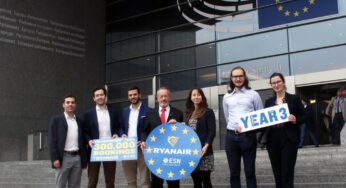 Ryanair launches the third year of exclusive partnership with the Erasmus Student Network