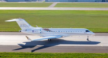 Bombardier celebrates a significant milestone with the entry-into-service of the Global 6500 jet