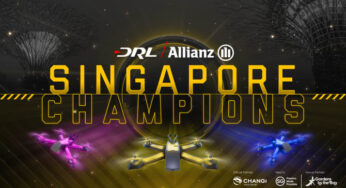 Changi Airport Group and The Drone Racing League partner for the DRL Allianz: Singapore Champions drone race