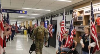 Gerald R. Ford International Airport prepares for a patriotic welcome home for military members and veterans on Thanksgiving holiday