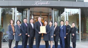 Kempinski Hotel Yinchuan earns the 2019 Hotels New Rank’s Popular Wedding Service Hotel Award