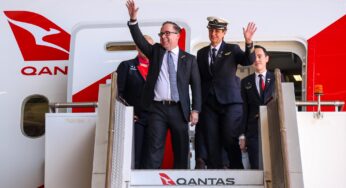 Qantas kicks off 12 months of centenary celebrations with a non-stop London to Sydney flight