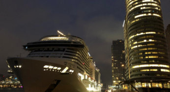 The Port of Rotterdam welcomed the first call of MSC Grandiosa