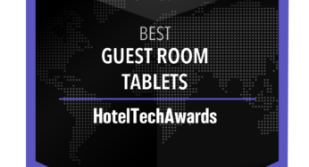 SuitePad Announced as the Best Guest Room Tablet in the 2020 HotelTechAwards