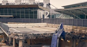 Construction of the new entrance and departures and arrivals halls proceeds as planned at Helsinki Airport