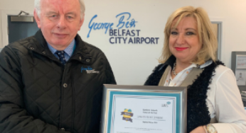 Belfast City Airport named Northern Ireland’s Venue of the Year by disabled access charity Euan’s Guide