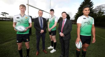 George Best Belfast City Airport and Sullivan Upper School partner to deliver a community rugby programme to school children