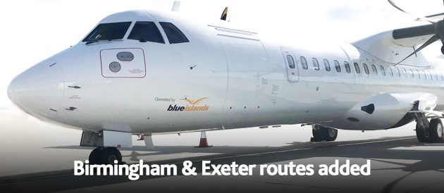 flights from birmingham to jersey 2019