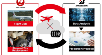 Japan Airlines and Bridgestone to collaborate on utilizing tire wear prediction technologies