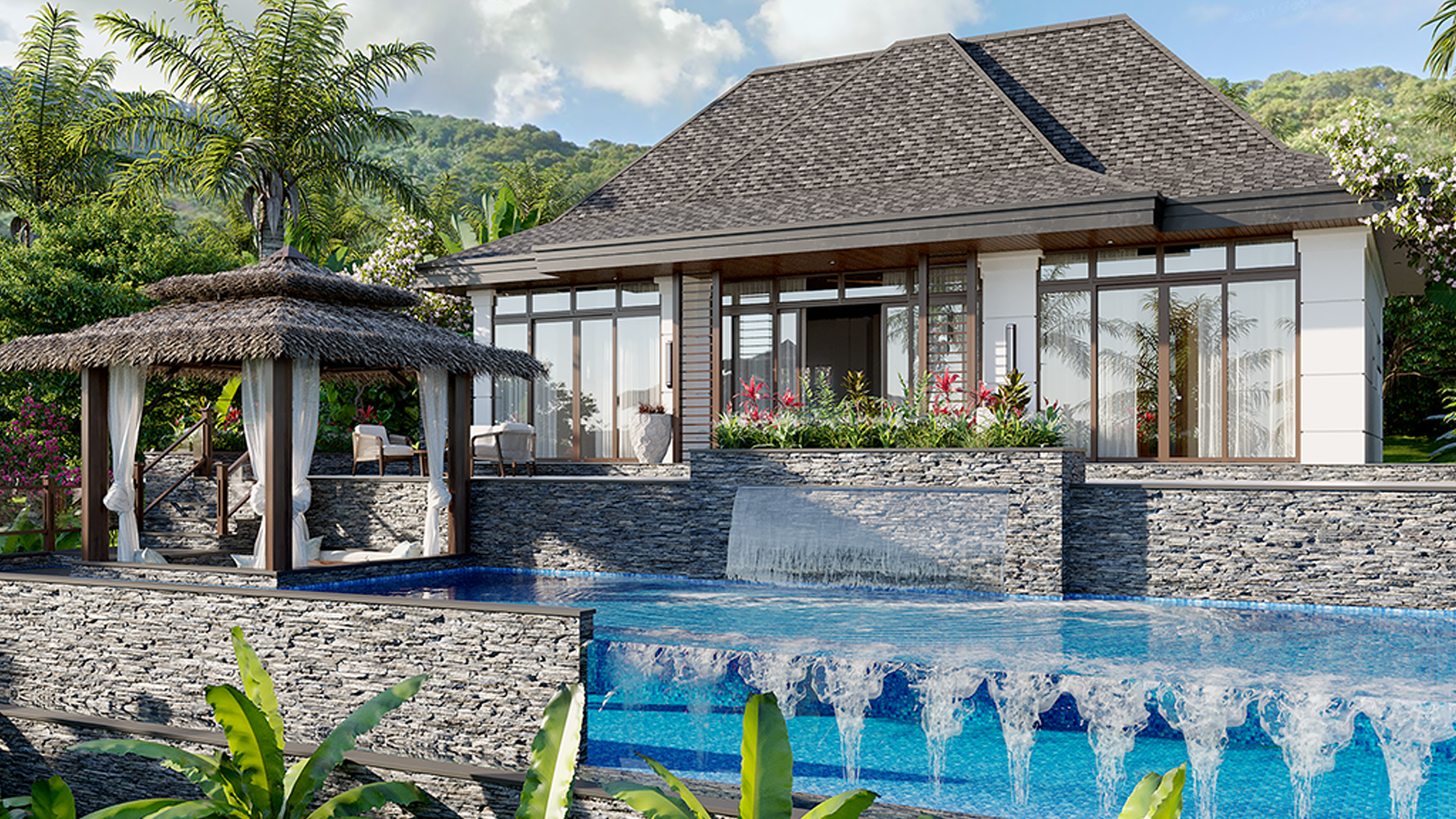 The Pavilions El Nido, Palawan Island – Two Bedroom Grand Villa Exterior