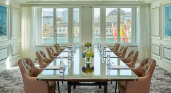 Mandarin Oriental, Geneva introduces a newly renovated meeting and events space