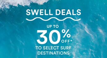 Alaska Airlines and Surfline announce return of “Swell Deals” fare sale