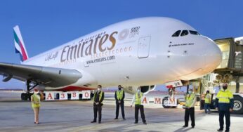 Emirates resumes operations of its flagship A380 to Amman